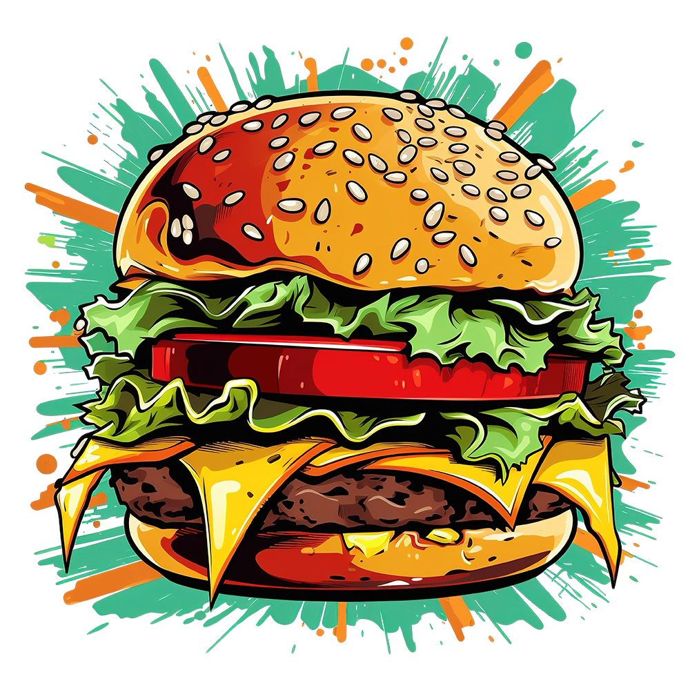 Burger art